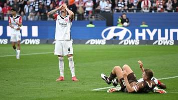 Bei Eintracht Frankfurt beginnt das große Zittern