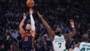 basketball: celtics verlieren erneut gegen knicks - und womöglich tatum