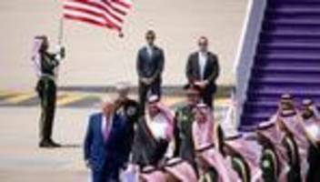 Saudi-Arabien: Donald Trump beginnt Nahost-Besuch in Riad