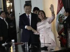 us-politik birgt chancen: china in lateinamerika: Übermitteln sie (...) xis gute lehren