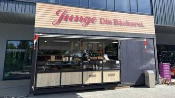 test in bergedorf: bäckerei junge eröffnet verkaufspavillon