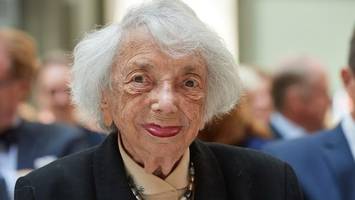 hohe sicherheitsstufe an margot friedländers beerdigung