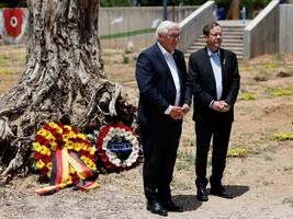 bundespräsident in israel: das leid im kibbuz, das leid in gaza