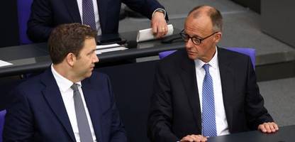 Bundestag: Lars Klingbeil und Thorsten Frei beantworten Fragen – Regierungserklärung von Friedrich Merz