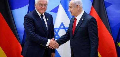 frank-walter steinmeier steinmeier in israel: »unsere stimme wird nicht schweigen«