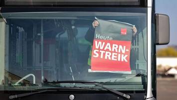 Erneut Warnstreik im Nahverkehr in Teilen Niedersachsens