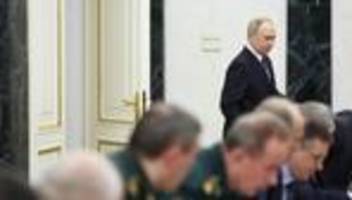 krieg in der ukraine: kreml: putin hat sondersitzung zu verhandlungen einberufen