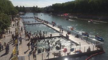 Pariser dürfen bald in der Seine schwimmen