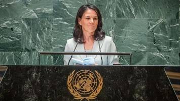 So schlug sich Annalena Baerbock bei der UN-Vollversammlung