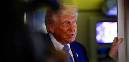 Donald Trump über Gaza: »Viele Menschen sind am Hungern«