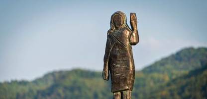 Melania Trump: Bronze-Statue der US-First-Lady in Slowenien gestohlen