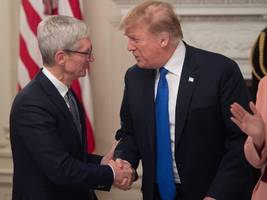 trump und die techindustrie: „tim, du bist mein freund“