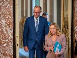 engere einbindung: merz fordert von italien mehr einsatz im ukraine-konflikt