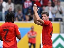 Hoffenheim bleibt trotzdem drin: FC Bayern verabschiedet Thomas Müller mit Kantersieg aus der Liga
