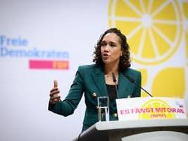 Warum denken wir nicht groß: Nicole Büttner zur FDP-Generalsekretärin gewählt