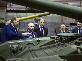 Wirtschaft auf Krieg getrimmt: Putin kann sich Frieden nicht leisten