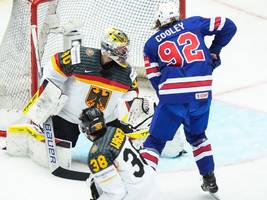 Deutschland vs USA bei der Eishockey-WM: Wieder ein bitteres Ende