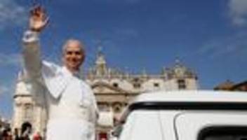 Amtseinführung des Papstes: Und in der Mitte ein Mensch