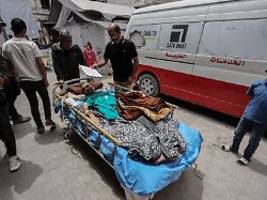 WHO fordert Schutz und Hilfe: Alle öffentlichen Kliniken in Nord-Gaza sollen außer Betrieb sein