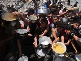 Im Gazastreifen: Netanjahu: Hungersnot auch aus diplomatischen Gründen verhindern