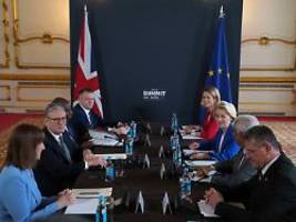 verteidigung, handel, fischerei: großbritannien und eu schließen mehrere abkommen