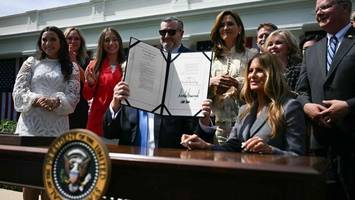 Melania spricht von „Sieg“: Trump-Regierung verbietet Rachepornos
