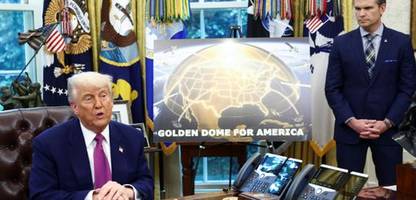USA: Donald Trump treibt neue Raketenabwehr Golden Dome voran