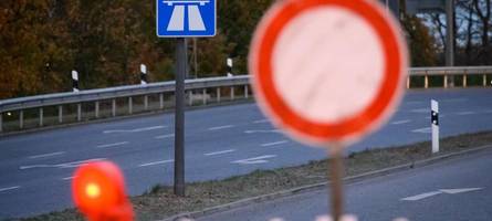 Großbaustelle und Sperrung auf Autobahn A9: Das war in der Nacht auf Dienstag los