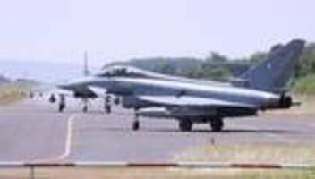 training der bundeswehr: kampfjets über ostwestfalen - tiefflüge in 76 metern höhe