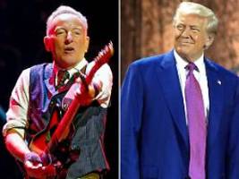 Als Reaktion auf spontanes Album: Trump schießt Springsteen mit einem Golfball ab