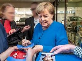 es gibt keinerlei bitterkeit: angela merkel vermisst ihr früheres leben nicht