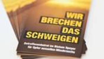 bistum speyer: missbrauchsstudie: einrichtungen bitten um vergebung
