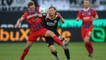 Bundesliga, Relegation: Elversberg spielt in Heidenheim unentschieden