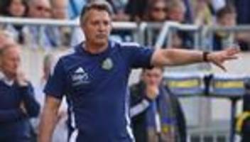 relegation: saarbrückens torwart menzel vor relegation schmerzfrei