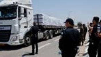 Krieg in Gaza: UN verteilen 90 Lkw-Ladungen an Hilfsgütern im Gazastreifen