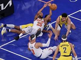 indiana pacers gehen in führung: new york schmeißt heimsieg in denkwürdiger partie weg