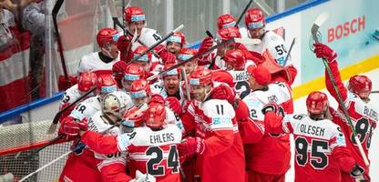 Eishockey-WM 2025: Dänemark sorgt gegen Kanada für eine Sensation