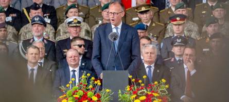 Merz versichert Litauen militärischen Beistand der Bundeswehr
