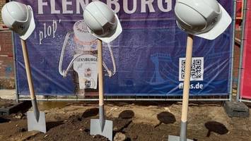 Spatenstich des neuen Sudhauses der Flensburger Brauerei