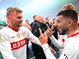 stimmen zum pokalfinale: „wenn sie glück haben, sehen sie uns in zehn minuten beim bankett“