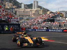 Formel 1 in Monaco: Norris schnappt sich die Pole Position