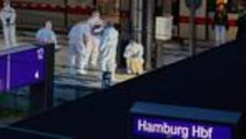 messerangriff in hamburg: tatverdächtige räumt angriff in hamburger hauptbahnhof ein