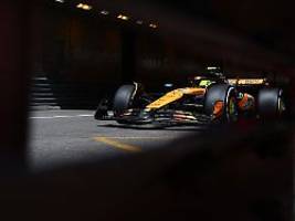 Rauchende Köpfe, viele Stopps: Norris triumphiert in ungewöhnlichen F1-Rennen in Monaco