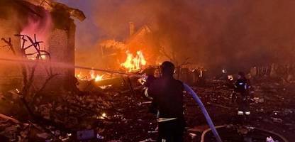 Ukraine-Krieg: Mindestens neun Tote bei russischen Drohnenangriffen
