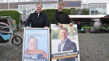 heute ist stichwahl: wer wird neuer bürgermeister von barmstedt?