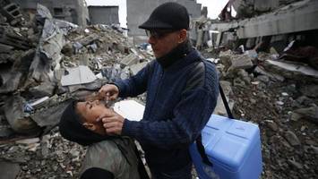 kinderlähmung und tod drohen: polio breitet sich in gaza aus