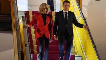 „ohrfeige“ für emmanuel macron? die sozialen medien stehen kopf