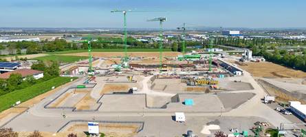 klinikneubau in memmingen: das passiert gerade auf der baustelle