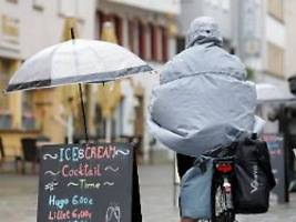 starkregen - und tornados?: wilde sturmtiefs machen rechtzeitig zum vatertag platz für sonne