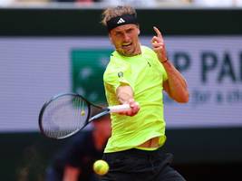 Alexander Zverev in Paris in Runde zwei: „Ich bin nicht wie Novak Djokovic oder Rafael Nadal“